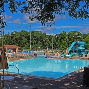 The Pool At LMT 4 Pools, Diving Boards, Water Slides, And Snack Bar Photo By Pat O'leary