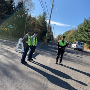 Police Directing Traffic
