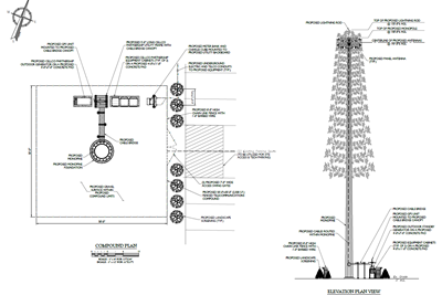 Crane Test for Proposed Verizon Cell Tower